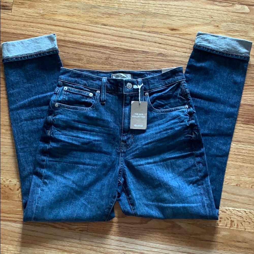 Madewell High Rise Slim Boyjean